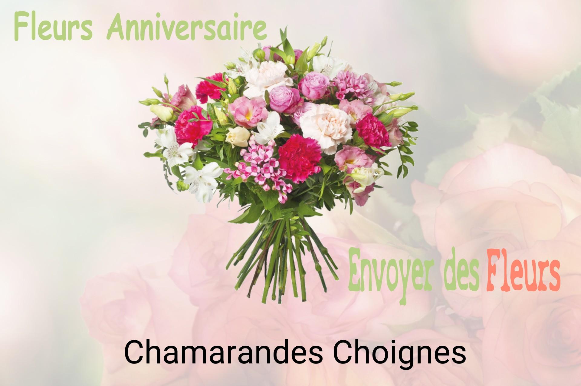 Bouquet de fleurs d’anniversaire livré à Chamarandes-Choignes